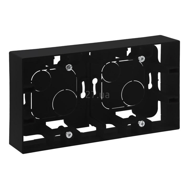 Коробка для зовнішнього монтажу Legrand 863598 Niloe Step, чорний, пластик · Legrand · legrand-863598
