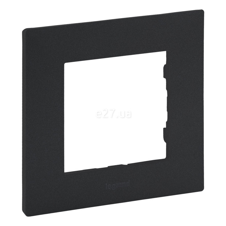 Рамка 1 пост Legrand 863791 Niloe Step, антрацит, пластик · Legrand · legrand-863791