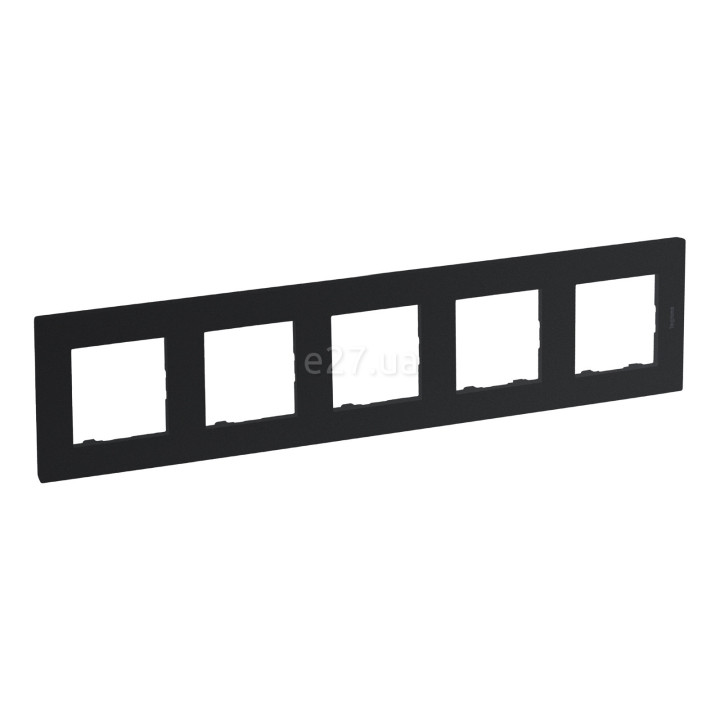 Рамка 5 постів Legrand 863795 Niloe Step, антрацит, пластик · Legrand · legrand-863795