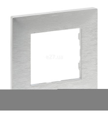 Рамка 1 пост Legrand 863891 Niloe Step, алюміній, пластик