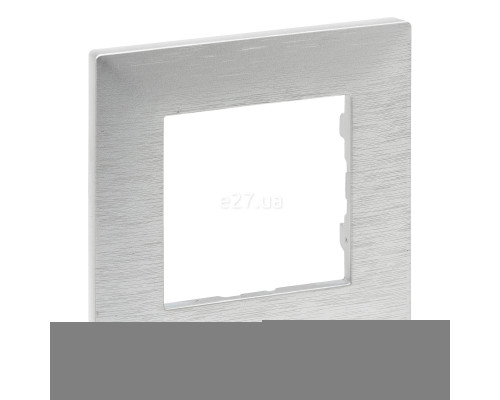 Рамка 1 пост Legrand 863891 Niloe Step, алюміній, пластик