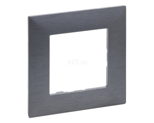 Рамка 1 пост Legrand 863991 Niloe Step, фактурна сталь, пластик