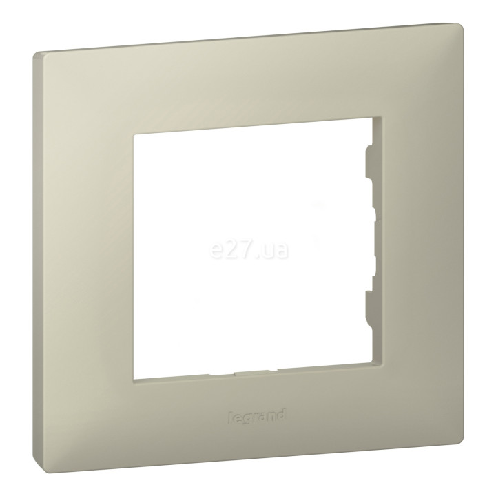 Рамка 1 пост Legrand 864671 Niloe Step, піщаний, пластик · Legrand · legrand-864671