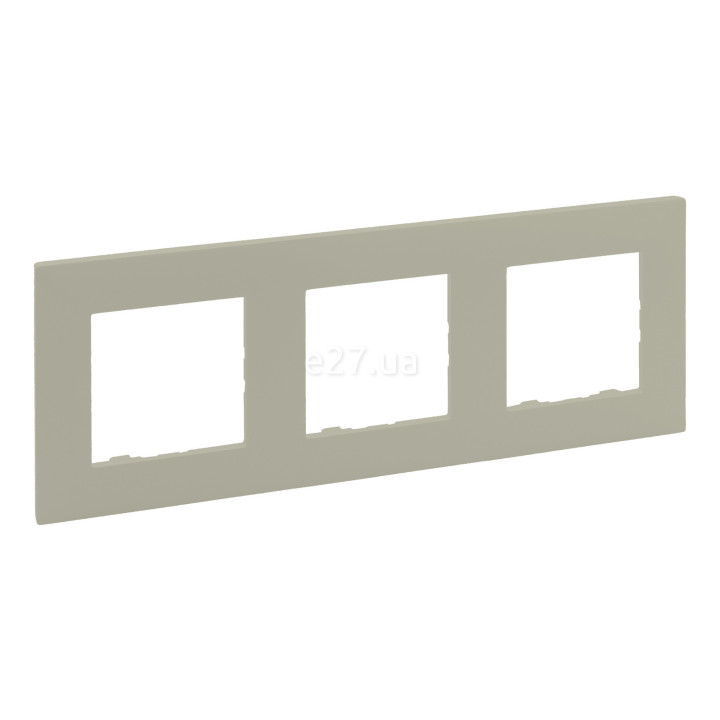 Рамка 3 поста Legrand 864673 Niloe Step, піщаний, пластик · Legrand · legrand-864673