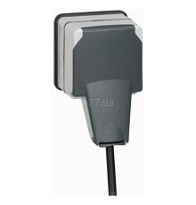 Розетка 220В Legrand 90465 Plexo, сірий