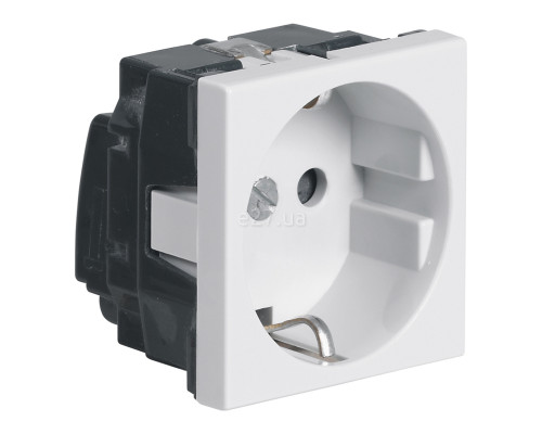 Розетка 220В Legrand 90472 Plexo, із заземленням, Schuko