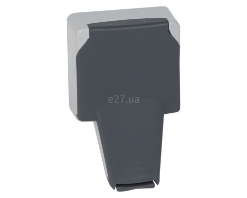 Розетка 220В Legrand 90485 Plexo, сірий