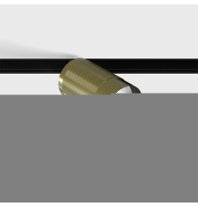 Магнітний трековий світильник LTX 06.0591.14.927.BRG/BK.2G In_line Tub M A 90, 10.8 Вт, 1120 лм, 2700K