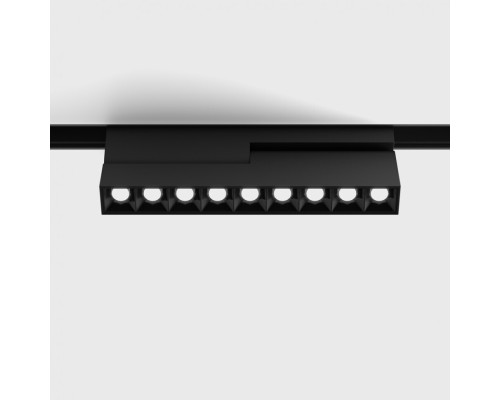 Магнітний трековий світильник LTX 06.2052.12.930.BK.DALI.4x In_line Comfort B 205, 12 Вт, 800 лм, 3000K
