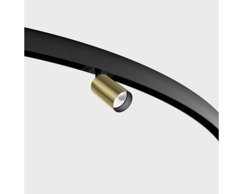 Магнітний трековий світильник LTX 09.0591.13.940.BR/BK In_Ring Tub M A 90, 10.8 Вт, 1320 лм, 4000K