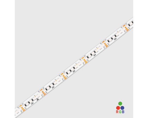 Світлодіодна стрічка LTX 11.24.168.16.20.050.RGB Flexible led RGB strip. w10mm, h1.5mm, power 17.3W/m, 24V, RGB: 534Lm/m, 168Leds/m, сutting unit: 35.7mm/6LEDs, IP20, RGB