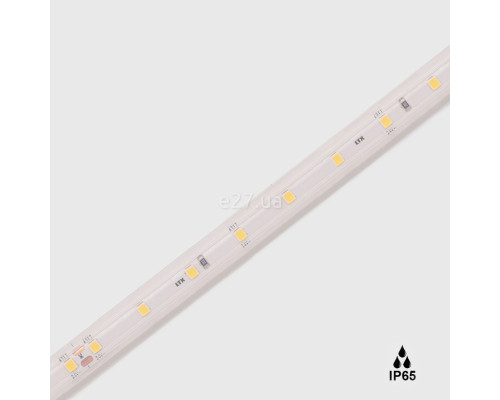 Світлодіодна стрічка LTX 11.24.60.05.65HR.050.827 Flexible heat-resistant led strip. w12,5mm, h4.2mm, 2700K, power 5W/m, 24V, CRI>80, 690Lm/m, 80Leds/m, сutting unit: 100mm/8LEDs, Ta:-40~100°C, IP65, 2700K