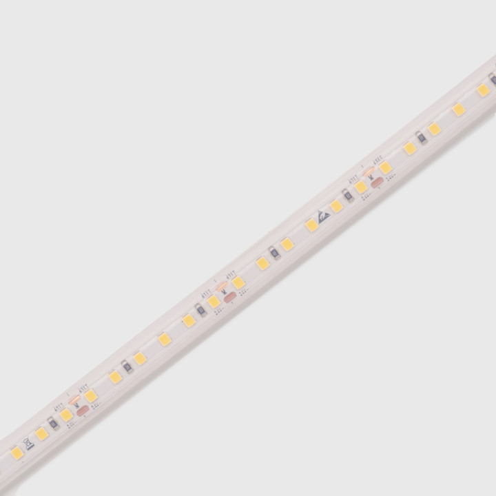 Світлодіодна стрічка LTX 11.24.S120.10.65.050.830 Flexible led strip. w10mm, h4.8mm, power 9.6W/m, 24V, CRI>80, 960Lm/m, 3000K, 120Leds/m, сutting unit: 50mm/6LEDs, IP65, 3000K · LTX · ltx-11-24-s120-10-65-050-830