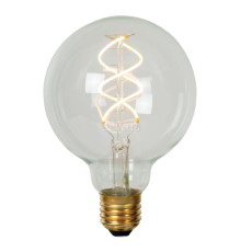 Лампа світлодіодна Lucide 49032/05/60 , G95 5W 2700K E27 Dimmable, 360°