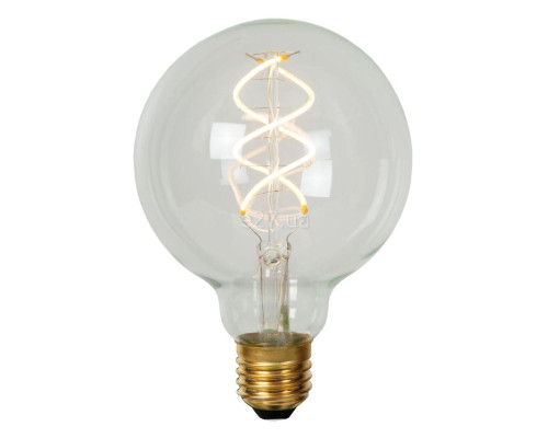 Лампа світлодіодна Lucide 49032/05/60 , G95 5W 2700K E27 Dimmable, 360°