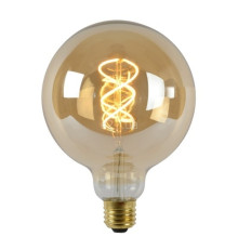 Лампа світлодіодна Lucide 49033/05/62 Filament, G125 5W 2200K E27 Dimmable, 360°