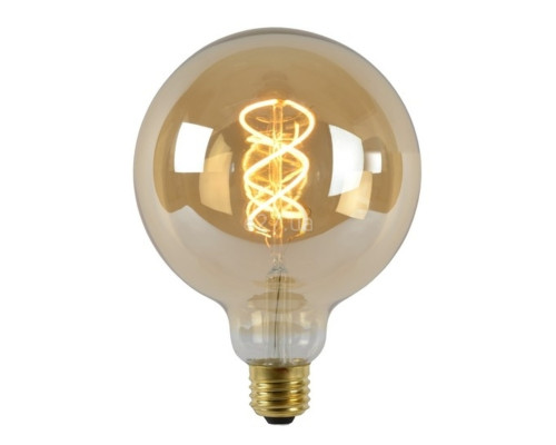 Лампа світлодіодна Lucide 49033/05/62 Filament, G125 5W 2200K E27 Dimmable, 360°