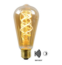 Лампа світлодіодна Lucide 49034/04/62 Led bulb, ST64 4W 2200K E27, 360°