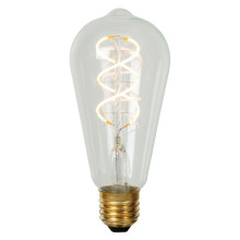 Лампа світлодіодна Lucide 49034/05/60 , ST64 5W 2700K E27 Dimmable, 360° · Lucide · lucide-49034-05-60