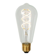 Лампа світлодіодна Lucide 49034/05/60 , ST64 5W 2700K E27 Dimmable, 360°