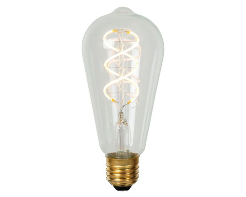 Лампа світлодіодна Lucide 49034/05/60 , ST64 5W 2700K E27 Dimmable, 360°