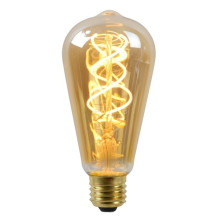 Лампа світлодіодна Lucide 49034/05/62 Filament, ST64 5W 2200K E27 Dimmable, 360° · Lucide · lucide-49034-05-62