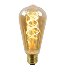 Лампа світлодіодна Lucide 49034/05/62 Filament, ST64 5W 2200K E27 Dimmable, 360°