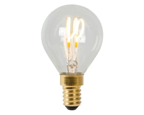 Лампа світлодіодна Lucide 49046/03/60 , P45 3W 2700K E14 Dimmable, 360°