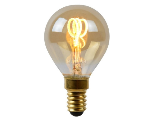 Лампа світлодіодна Lucide 49046/03/62 Led bulb, P45 3W 2200K E14 Dimmable, 360°