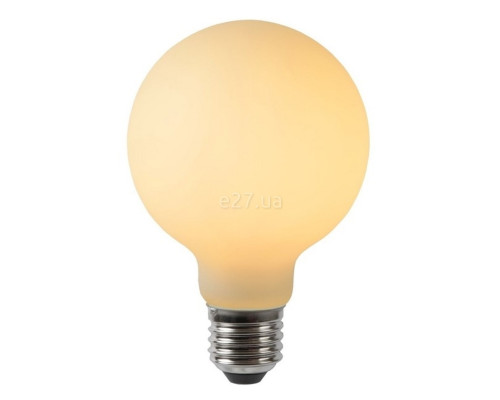 Лампа світлодіодна Lucide 49048/05/61 Filament bulb, G80 5W 2700K E27 Dimmable, 360°