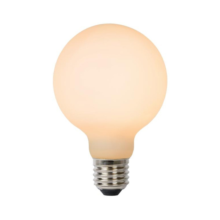 Лампа світлодіодна Lucide 49066/08/61 Step dim bulb, G80 8W 2700K E27 Dimmable, 360° · Lucide · lucide-49066-08-61