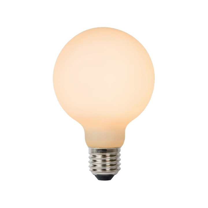Лампа світлодіодна Lucide 49067/08/61 Step dim bulb, G125 8W 2700K E27 Dimmable, 360° · Lucide · lucide-49067-08-61