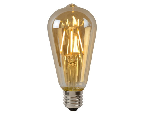 Лампа світлодіодна Lucide 49068/05/62 Led bulb, ST64 5W 2700K E27 Dimmable, 360°