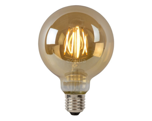 Лампа світлодіодна Lucide 49069/05/62 Led bulb, G95 5W 2700K E27 Dimmable, 360°