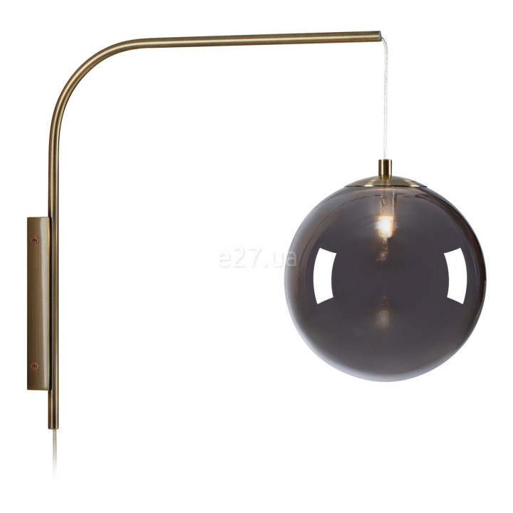 Бра Markslojd 108419 Dione Wall 1l Smoke/antique Brass · Markslojd · markslojd-108419