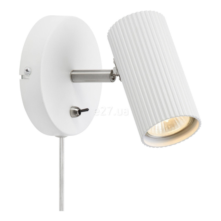 Спот Markslojd 108460 Costilla Wall 1l White/satin Nickel · Markslojd · markslojd-108460