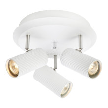 Спот Markslojd 108464 Costilla Ceiling Round 3l White/satin Nickel · Markslojd · markslojd-108464