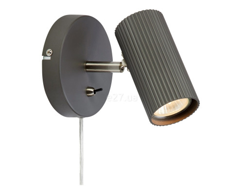 Спот Markslojd 108467 Costilla Wall 1l Dark Grey/satin Nickel