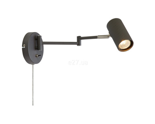 Спот Markslojd 108468 Costilla Wall Flex Arm 1l Dark Grey/satin Nickel