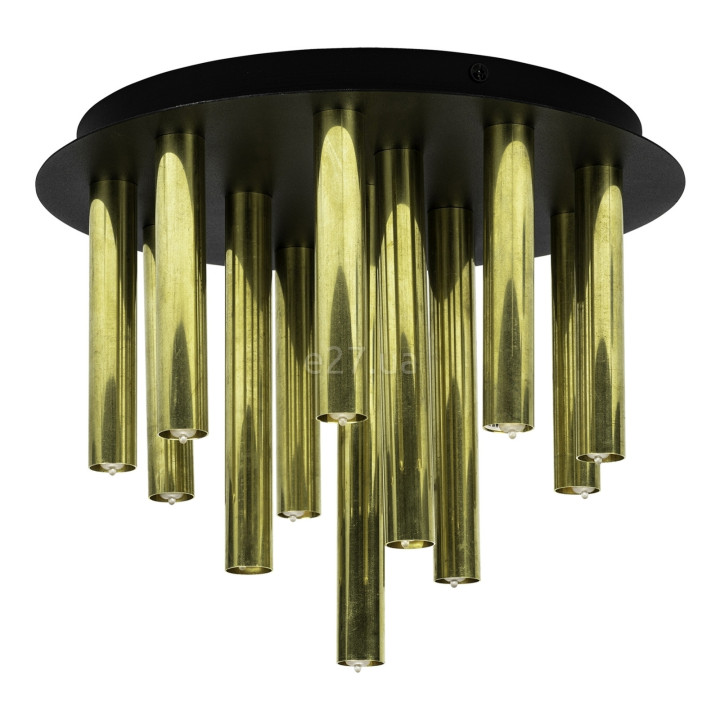 Люстра Markslojd 108504 Gocce Ceiling 13l RaW Brass/black · Markslojd · markslojd-108504