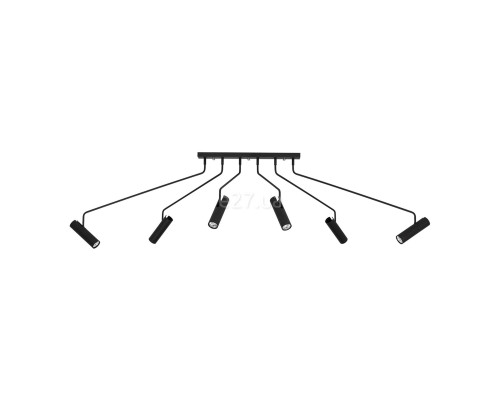 Люстра Markslojd 108508 Ramus Ceiling 6l Black