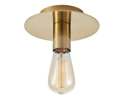 Точковий світильник Markslojd 108541 Piatto Ceiling 1l Dark Brass