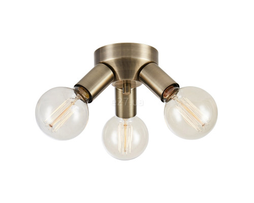 Люстра Markslojd 108550 Mazzo Ceiling 3l Antique Brass