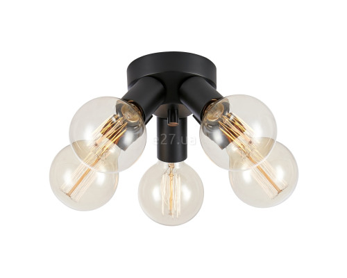 Люстра Markslojd 108552 Mazzo Ceiling 5l Black