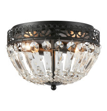 Люстра Markslojd 108598 Etienne Ceiling 2l Black/mc Ip21