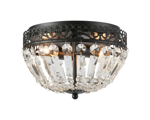 Люстра Markslojd 108598 Etienne Ceiling 2l Black/mc Ip21