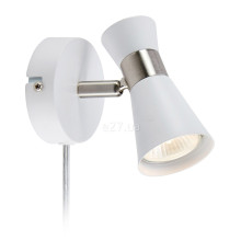 Спот Markslojd 108627 Folie Wall 1l White/satin Nickel