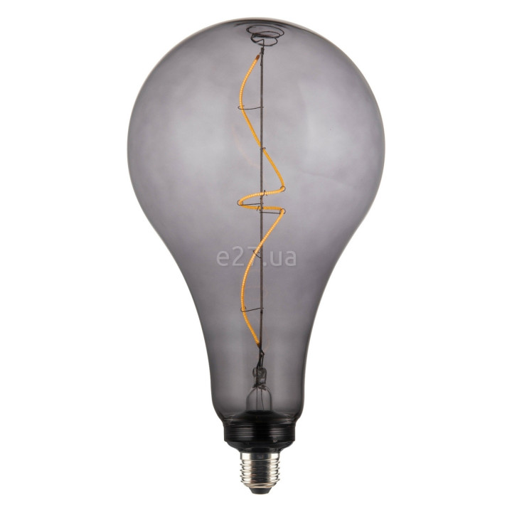 Лампа світлодіодна Markslojd 108721 Pear Bulb E27 4W Soft LED 168 Smoke, 4W 1800К E27, 360° · Markslojd · markslojd-108721
