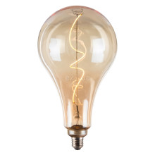 Лампа світлодіодна Markslojd 108722 Pear Bulb E27 4W Soft LED 168 Amber, 4W 2200К E27, 360° · Markslojd · markslojd-108722