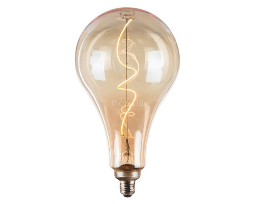 Лампа світлодіодна Markslojd 108722 Pear Bulb E27 4W Soft LED 168 Amber, 4W 2200К E27, 360°